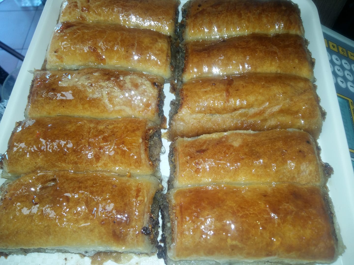 Баклава на рула